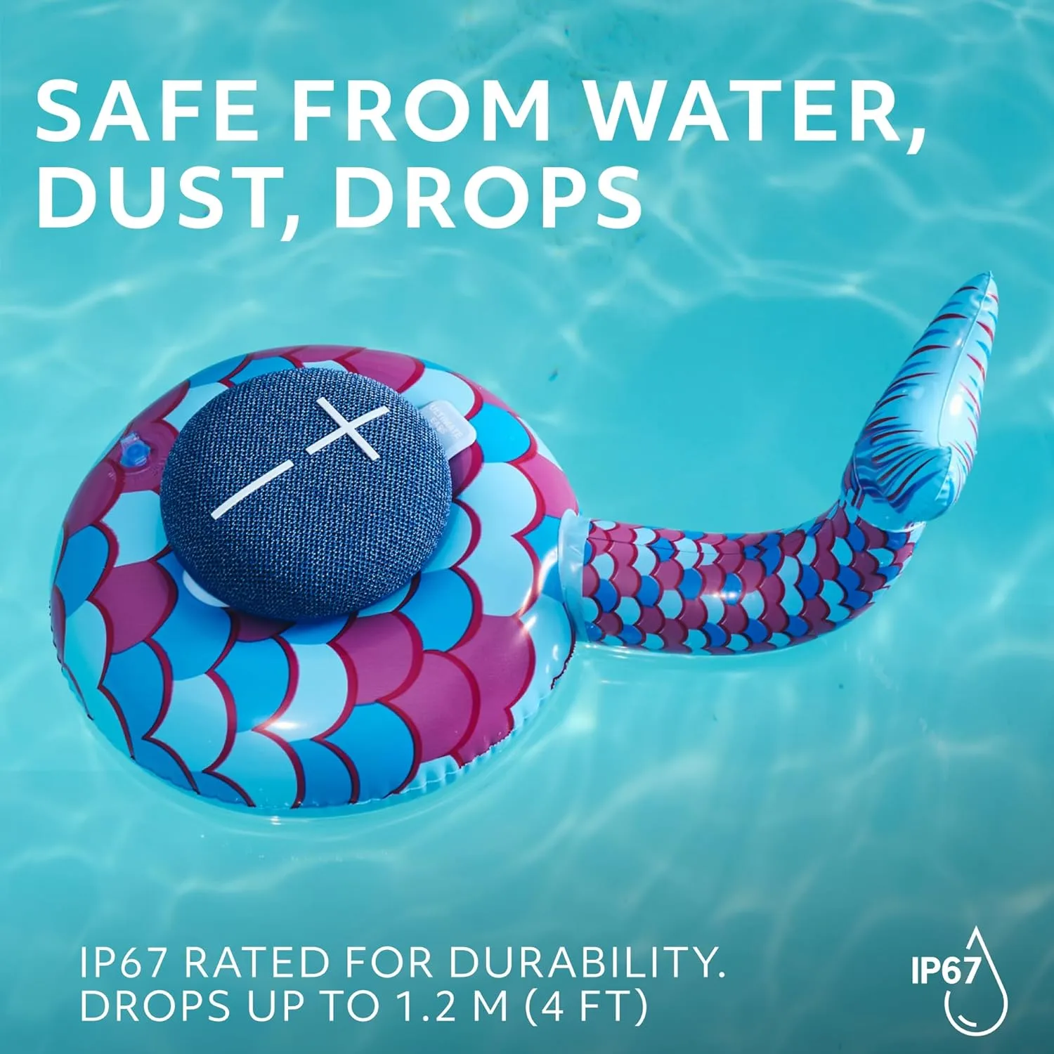 ULTIMATE EARS MINIROLL Ultra-Portable Waterproof Bluetooth Speaker