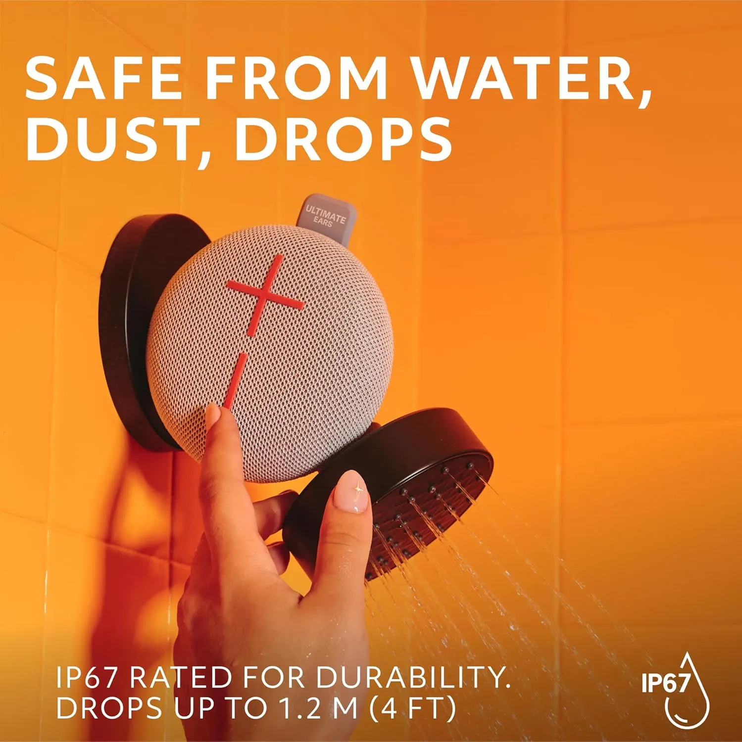 ULTIMATE EARS MINIROLL Ultra-Portable Waterproof Bluetooth Speaker