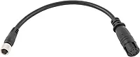 Minn Kota 1852075 MKR-US2-15 Lowrance Hook2 Universal Sonar 2 Adapter Cable , Black