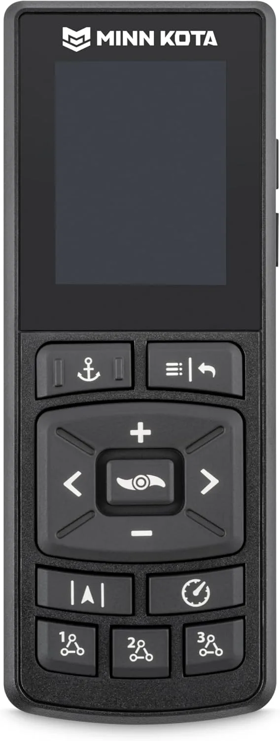 Minn Kota 1866655 Advanced GPS Navigation Wireless Remote, Black