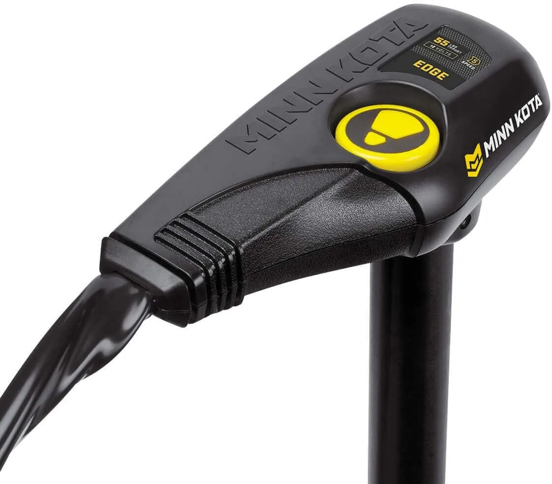 Minn Kota Edge Bow-Mount Electric Trolling Motor with Foot Pedal Control, 55 Lb. Thrust, 45 In. Shaft, Freshwater