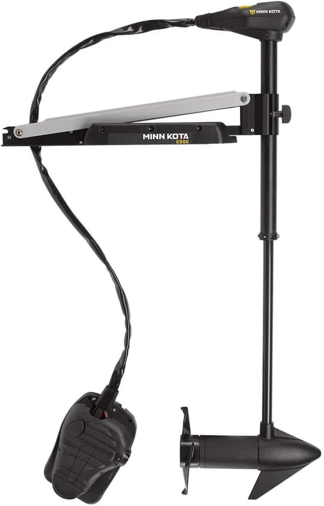 Minn Kota Edge Bow-Mount Electric Trolling Motor with Foot Pedal Control, 70 Lb. Thrust, 45 In. Shaft, Freshwater