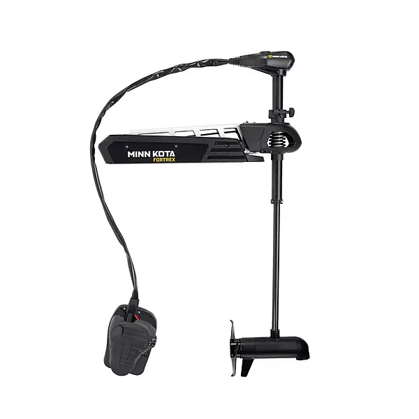 Minn Kota Fortrex Bow-Mount Electric Trolling Motor with Dual Spectrum Chirp Sonar, 80 Lb. Thrust, 52 in. Shaft, Freshwater