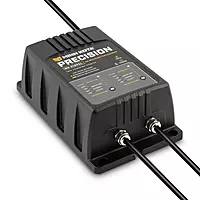 Minn Kota Precision MK-212PCL On-Board Battery Charger with 2 Charging Banks, 6 Amps per Bank