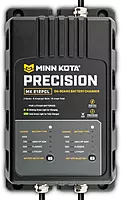 Minn Kota Precision MK-212PCL On-Board Battery Charger with 2 Charging Banks, 6 Amps per Bank