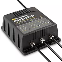Minn Kota Precision MK-318PCL On-Board Battery Charger with 3 Charging Banks, 6 Amps per Bank