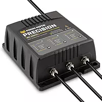 Minn Kota Precision MK-330PCL On-Board Battery Charger with 3 Charging Banks, 10 Amps per Bank One Size Chargers