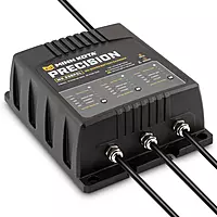 Minn Kota Precision MK-330PCL On-Board Battery Charger with 3 Charging Banks, 10 Amps per Bank One Size Chargers
