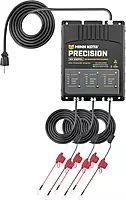 Minn Kota Precision MK-330PCL On-Board Battery Charger with 3 Charging Banks, 10 Amps per Bank One Size Chargers