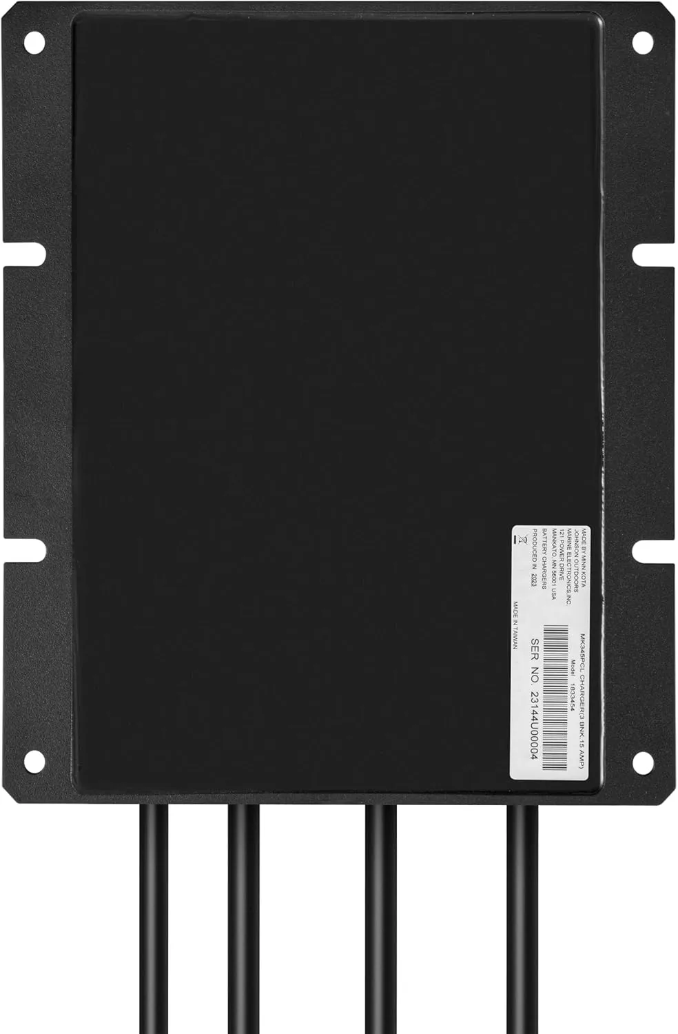 Minn Kota Precision MK 345PCL On-Board Battery Charger with 3 Charging Banks, 15 Amps per Bank
