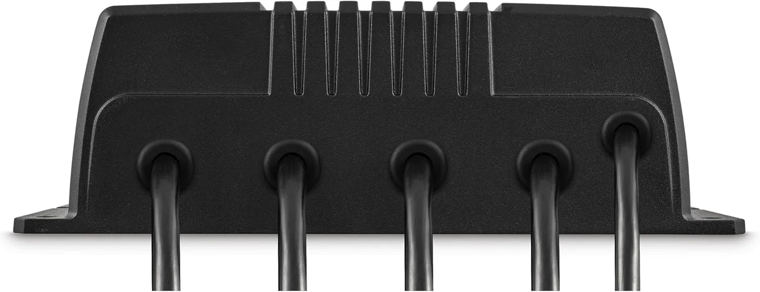 Minn Kota Precision MK 460PCL On-Board Battery Charger with 4 Charging Banks, 15 Amps per Bank
