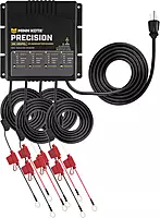 Minn Kota Precision MK 460PCL On-Board Battery Charger with 4 Charging Banks, 15 Amps per Bank