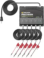 Minn Kota Precision MK-550PCL On-Board Battery Charger with 5 Charging Banks, 10 Amps per Bank