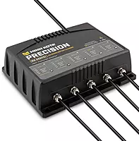 Minn Kota Precision MK-550PCL On-Board Battery Charger with 5 Charging Banks, 10 Amps per Bank