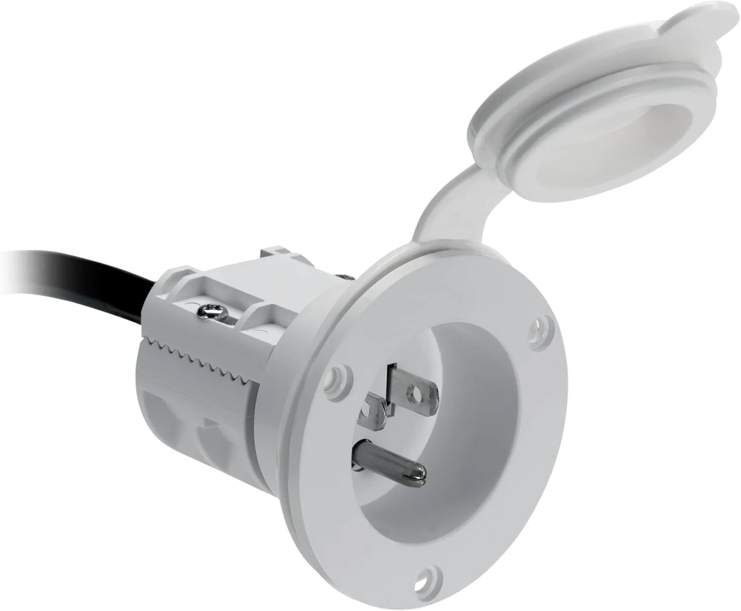 Minn Kota MKR-23 AC Power Port - White (Saltwater)