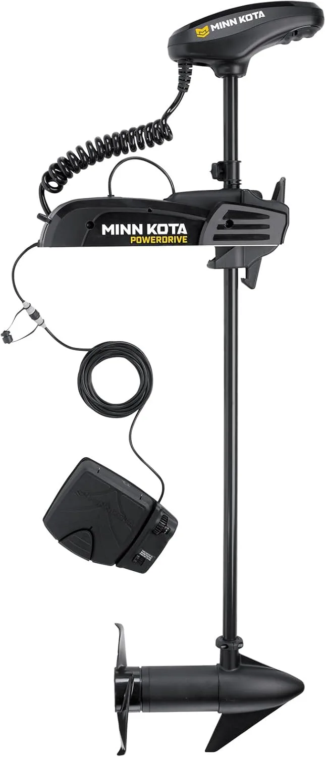 Minn Kota PowerDrive Bow-Mount Electric Trolling Motor, 45 Lb. Thrust, 48 in. Shaft, Freshwater