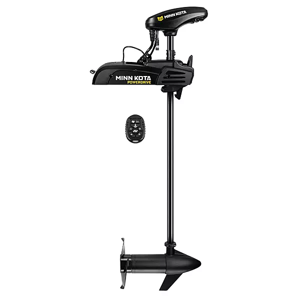 Minn Kota PowerDrive Bow-Mount Electric Trolling Motor with GPS, 55 Lb. Thrust, 54 in. Shaft, Freshwater One Size Bow Mount