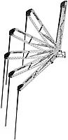 Minn Kota Raptor Shallow Water Anchor with Active Anchoring, 8 Ft., Silver