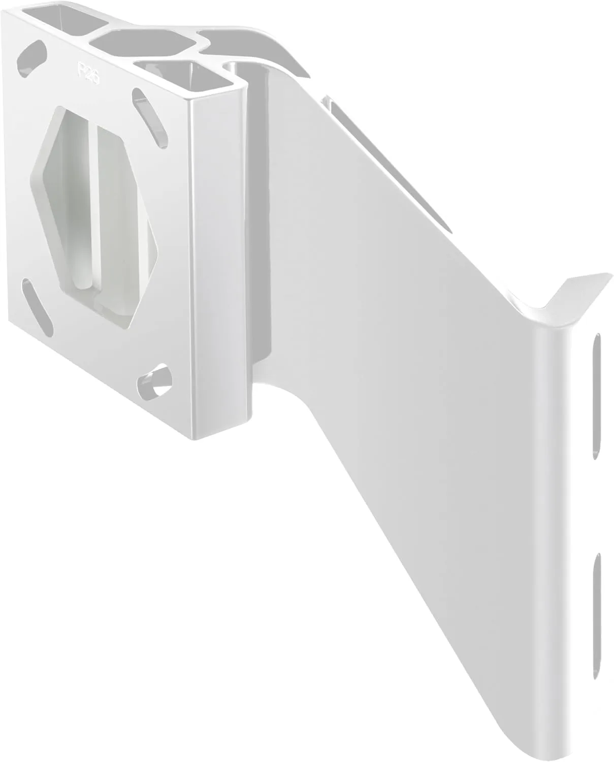 Minn Kota Raptor Jack Plate Adapter Bracket - Port, 2" Setback, 6" Rise, White