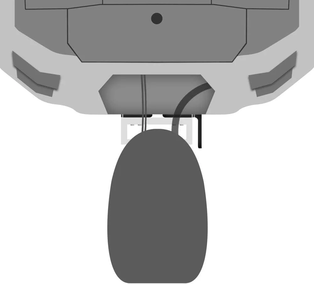 Minn Kota Raptor Universal Sandwich Adapter Bracket - Black
