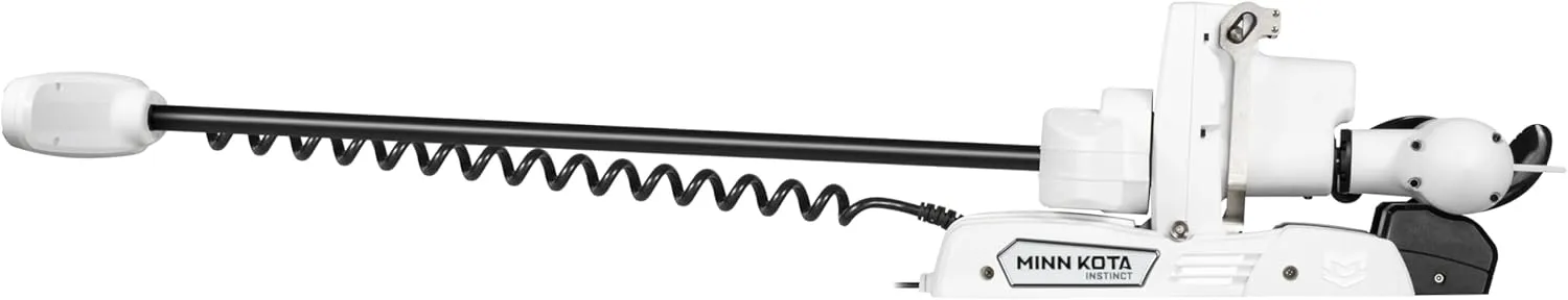 Minn Kota 1358563 Riptide Instinct Quest 90/115 lb. Thrust, 100" Shaft, Wireless Remote, White