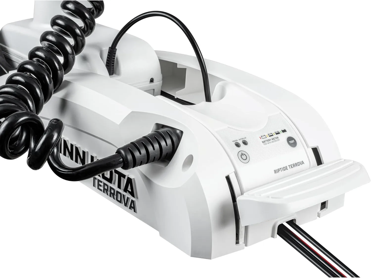 Minn Kota Riptide Terrova Bow-Mount Electric Trolling Motor with GPS, Spot-Lock, 112 Lb. Thrust, 60 in. Shaft