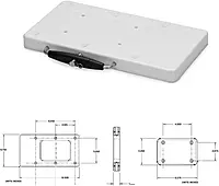 Minn Kota 1854017 Quick Release Bracket/RTA-17 White One Size