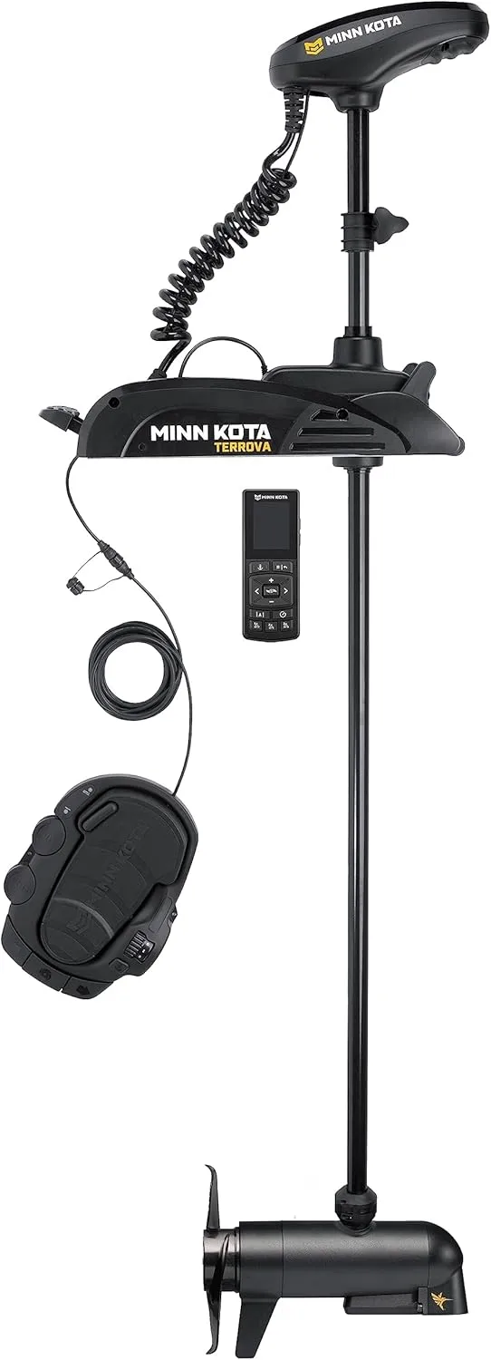 Minn Kota Terrova 112 lb Thrust, 72 in Shaft, MEGA Down Imaging, Wireless Remote