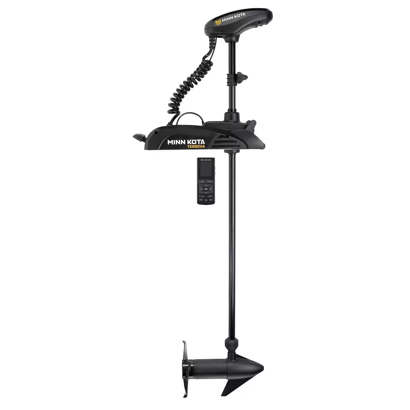 Minn Kota Terrova Bow-Mount Electric Trolling Motor with GPS, Spot-Lock, 55 Lb. Thrust, 54 In. Shaft, Freshwater