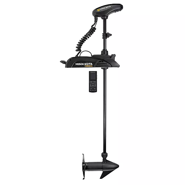 Minn Kota Terrova Bow-Mount Electric Trolling Motor with GPS, Spot-Lock, 55 Lb. Thrust, 54 In. Shaft, Freshwater