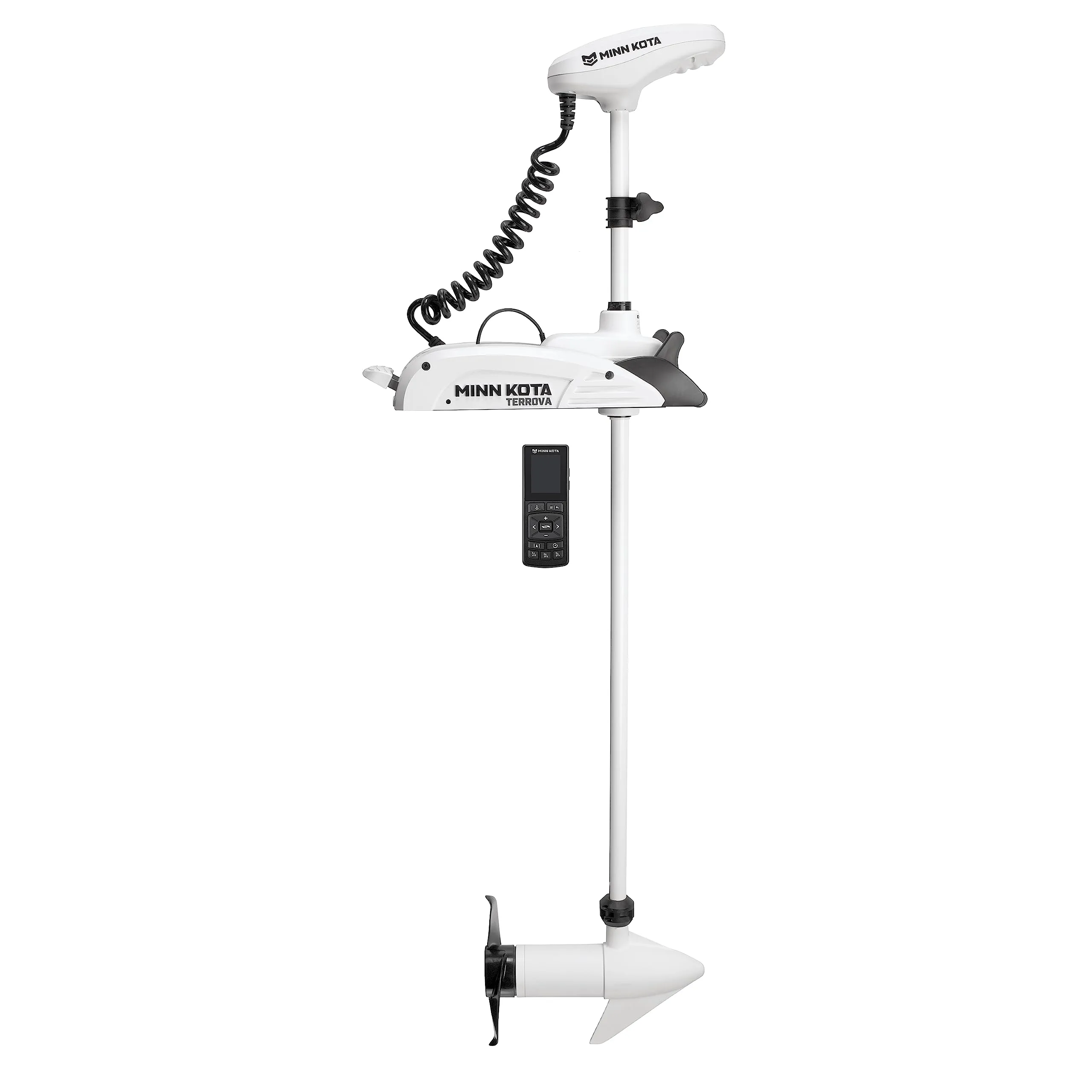 Minn Kota Riptide Terrova Bow-Mount Electric Trolling Motor with GPS, Spot-Lock, 55 Lb. Thrust, 54 in. Shaft, Saltwater