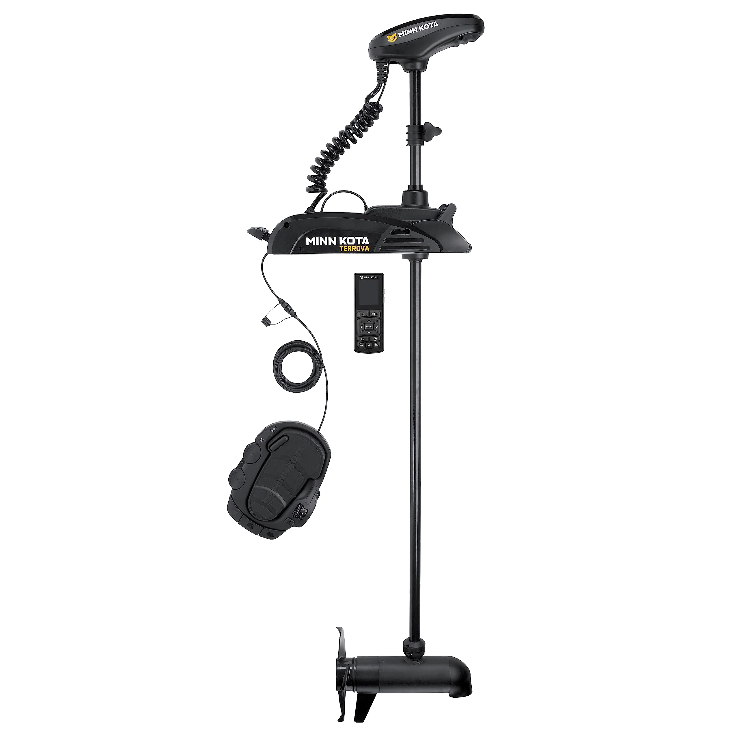 Minn Kota Terrova Bow-Mount Electric Trolling Motor with GPS, Spot-Lock, Dual Spectrum Chirp Sonar, 80 Lb. Thrust - 6CFACE