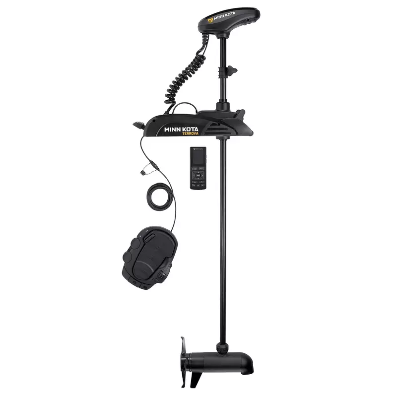 Minn Kota Terrova Bow-Mount Electric Trolling Motor with GPS, Spot-Lock, Dual Spectrum Chirp Sonar, 80 Lb. Thrust