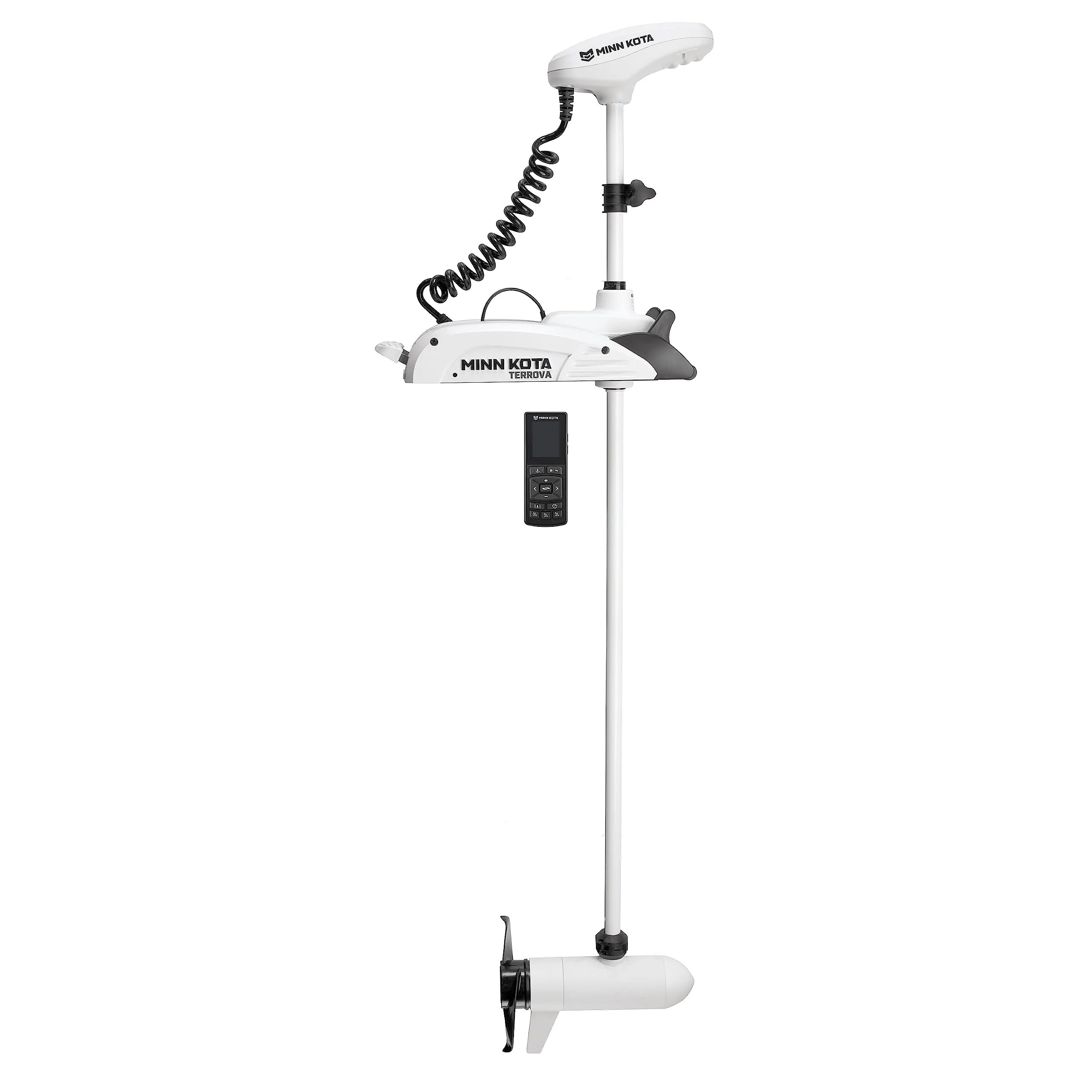 Minn Kota Riptide Terrova Bow-Mount Electric Trolling Motor with GPS, Spot-Lock, 80 Lb. Thrust, 60 in. Shaft, Saltwater