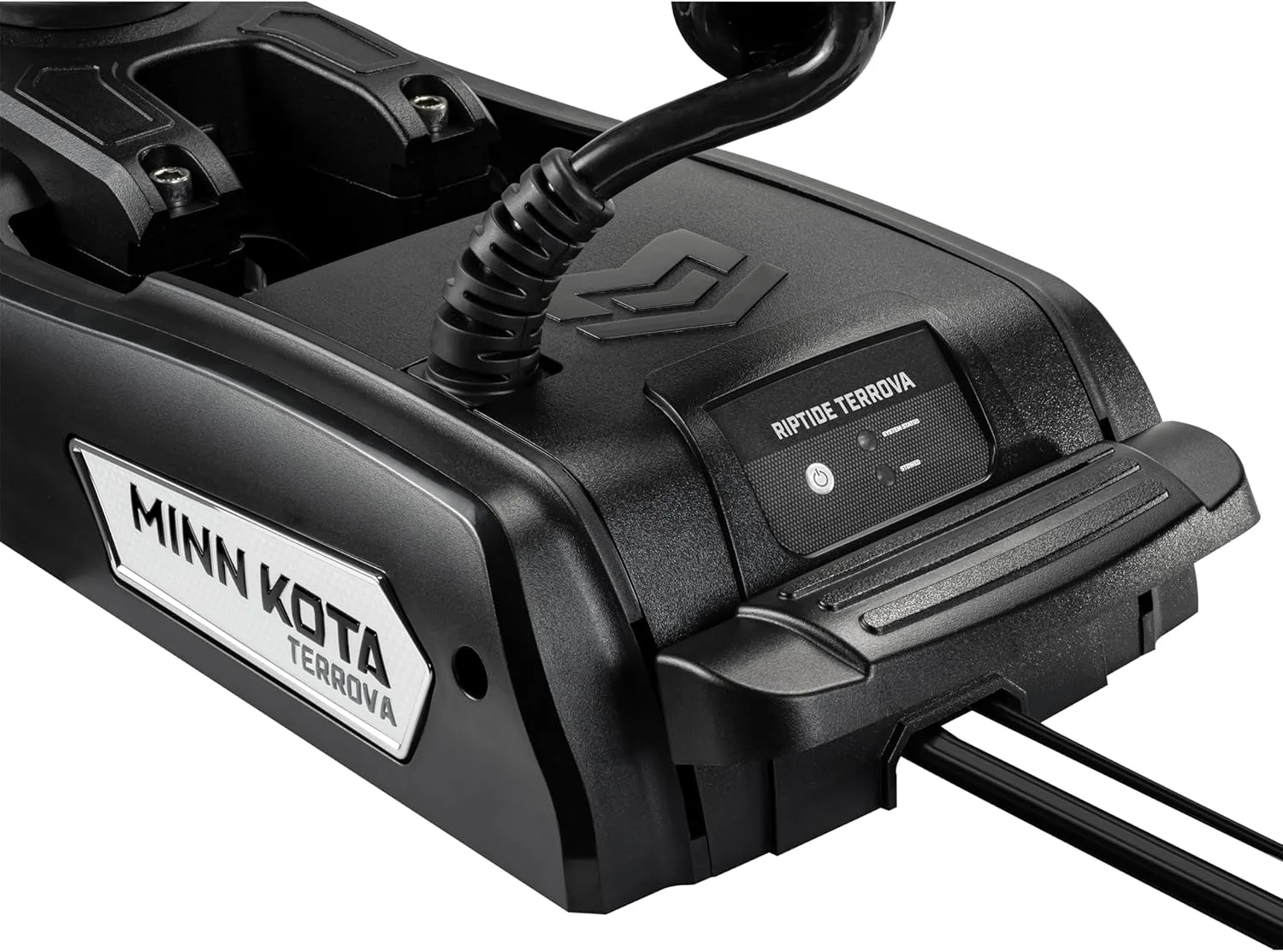 Minn Kota 1363912 Riptide Terrova Quest 90/115 lb. Thrust, 87" Shaft, Wireless Remote, Black