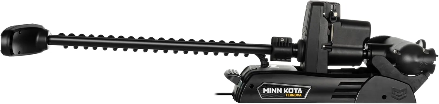 Minn Kota Terrova Quest Brushless Bow-Mount Electric Trolling Motor with Dual Spectrum Chirp Sonar, 90/115 Lb. Thrust, 60 in. Shaft, Freshwater One Size