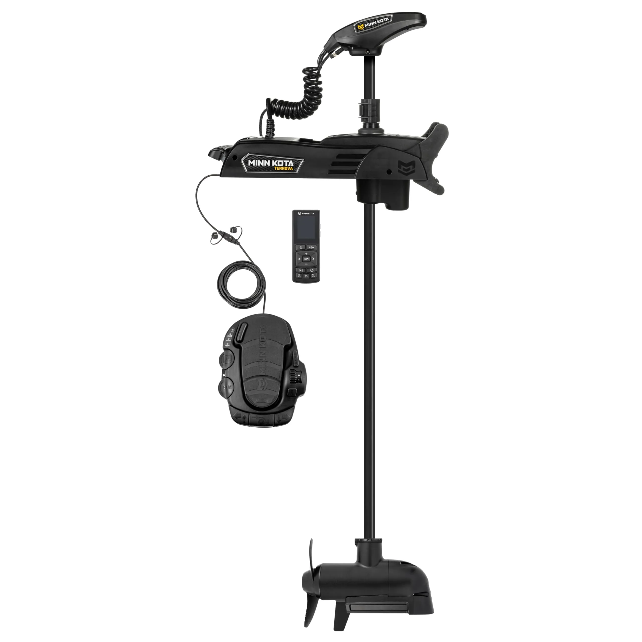 Minn Kota Terrova QUEST Brushless Bow-Mount Electric Trolling Motor, 90/115 lb Thrust, 60 in Shaft