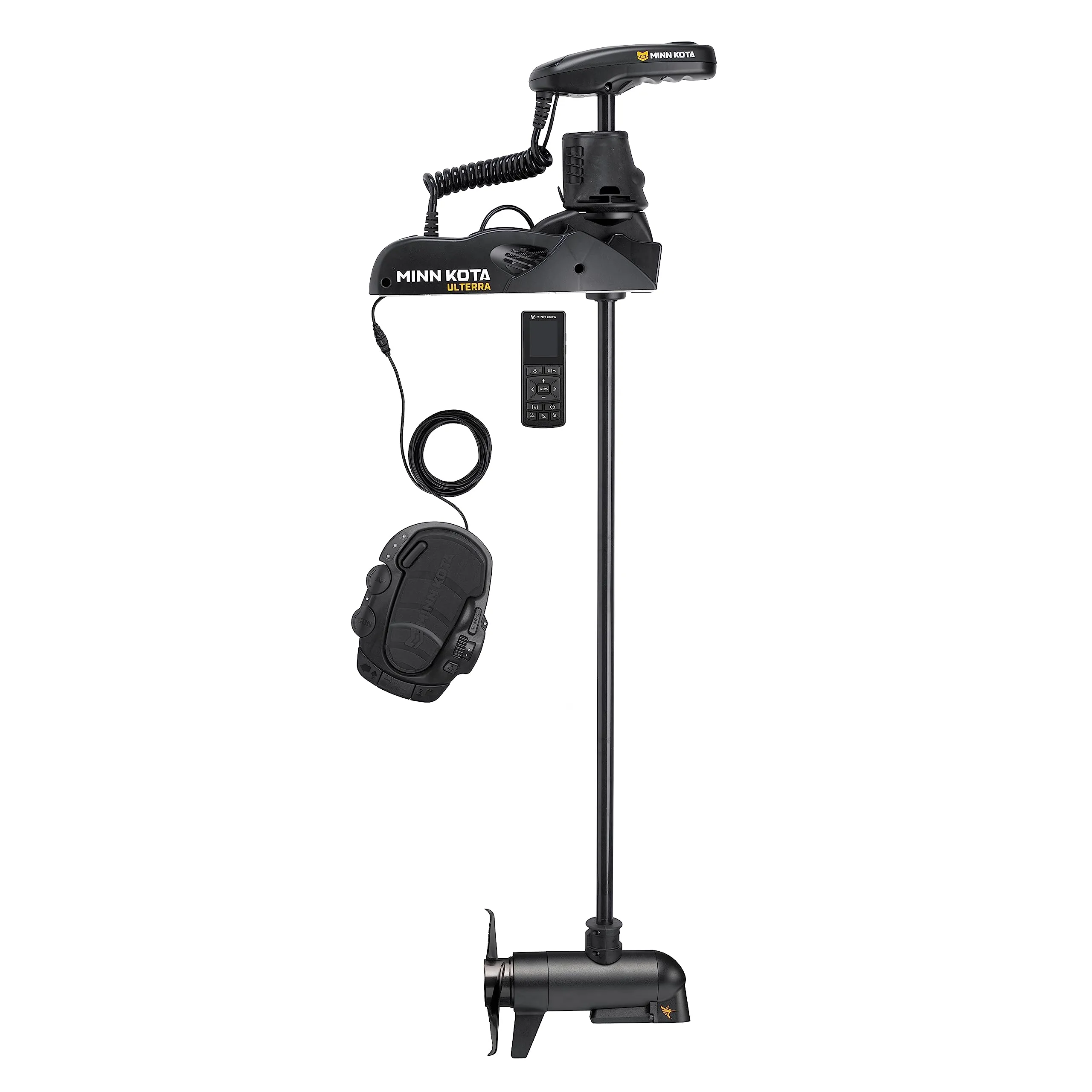 Minn Kota Ulterra Bow-Mount Electric Trolling Motor with MEGA Down Imaging, 112 Lb. Thrust, 60 in. Shaft, Freshwater One Size Bow Mount