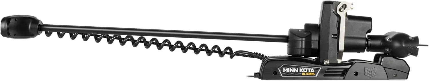 Minn Kota Ulterra QUEST Brushless Bow-Mount Electric Trolling Motor with Spot-Lock, Dual Spectrum CHIRP, 90/115 lb Thrust, 45" Shaft