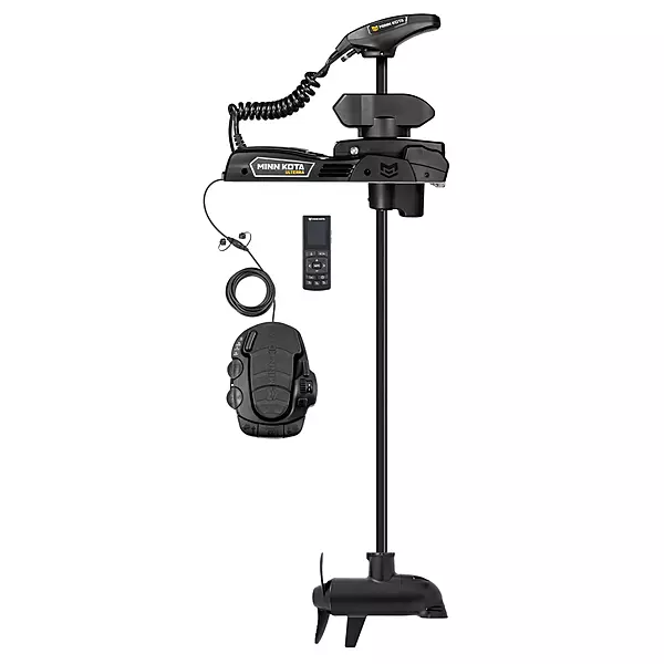 Minn Kota Ulterra QUEST Brushless Bow-Mount Electric Trolling Motor with Spot-Lock, Dual Spectrum CHIRP Sonar, 90/115 Lb. Thrust, 60 In. Shaft, Freshwater