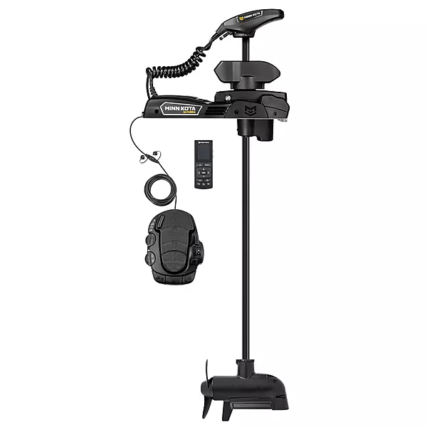 Minn Kota Ulterra QUEST Brushless Bow-Mount Electric Trolling Motor with Spot-Lock, MEGA Side Imaging, 90/115 Lb. Thrust