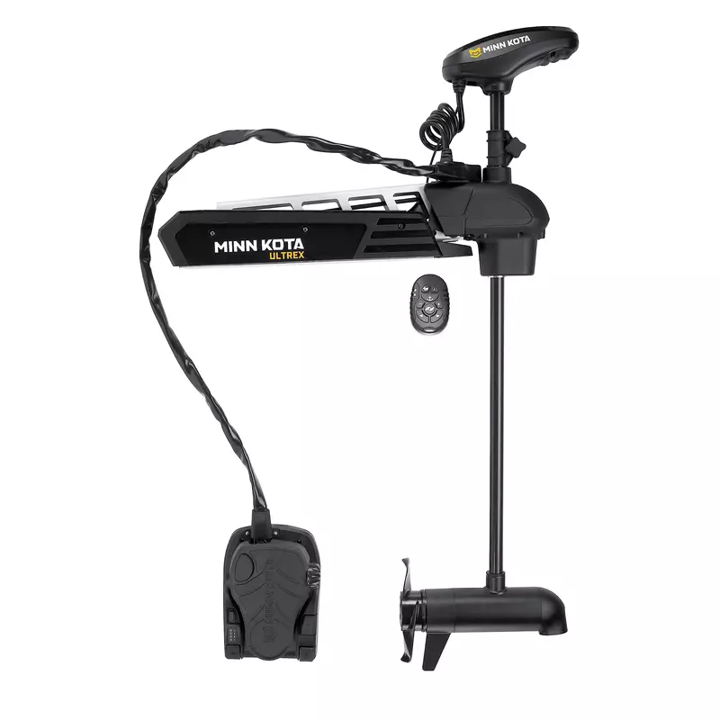 Minn Kota Ultrex Bow-Mount Electric Trolling Motor with GPS, Spot-Lock, Dual Spectrum Chirp Sonar, 80 Lb. Thrust