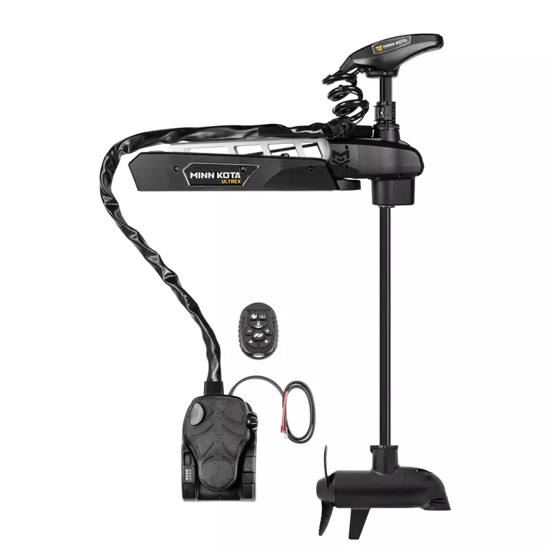Minn Kota Ultrex Quest Brushless Bow-Mount Electric Trolling Motor with Dual Spectrum Chirp Sonar, 90/115 Lb. Thrust