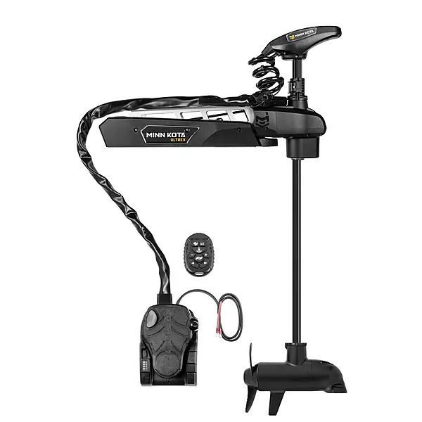 Minn Kota Ultrex Quest Brushless Bow-Mount Electric Trolling Motor with Dual Spectrum Chirp Sonar, 90/115 Lb. Thrust