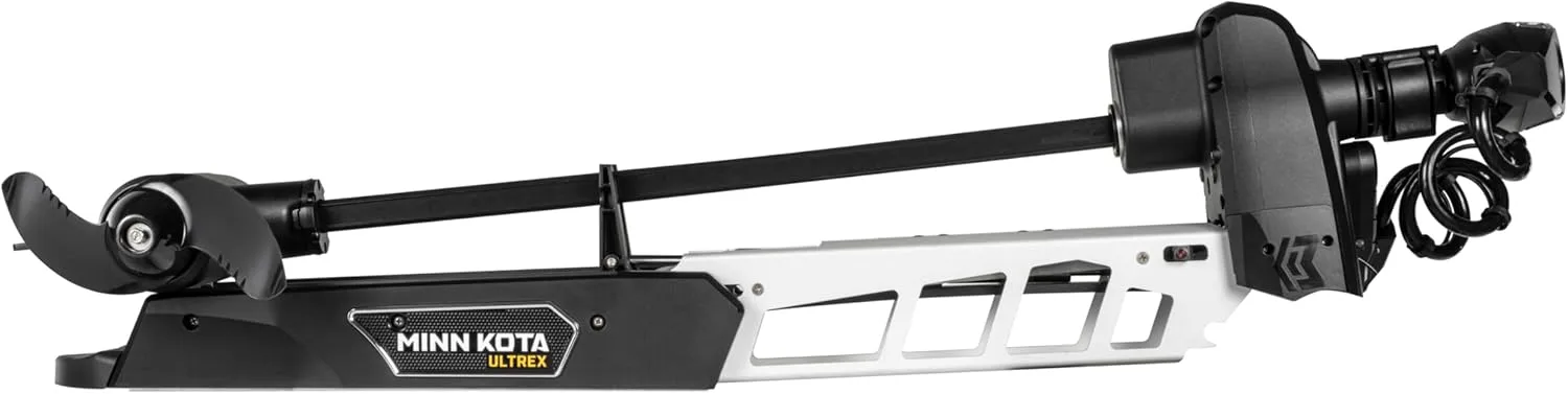 Minn Kota Ultrex Quest Brushless Bow-Mount Electric Trolling Motor with Dual Spectrum Chirp Sonar - in. Shaft, Freshwater