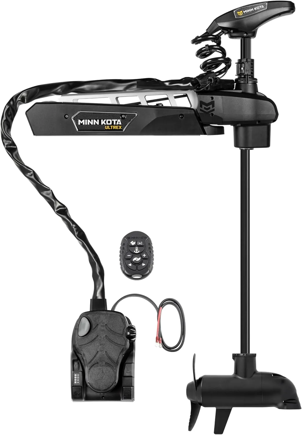 Minn Kota Ultrex Quest Brushless Bow-Mount Electric Trolling Motor with Dual Spectrum Chirp Sonar, 90/115 Lb. Thrust