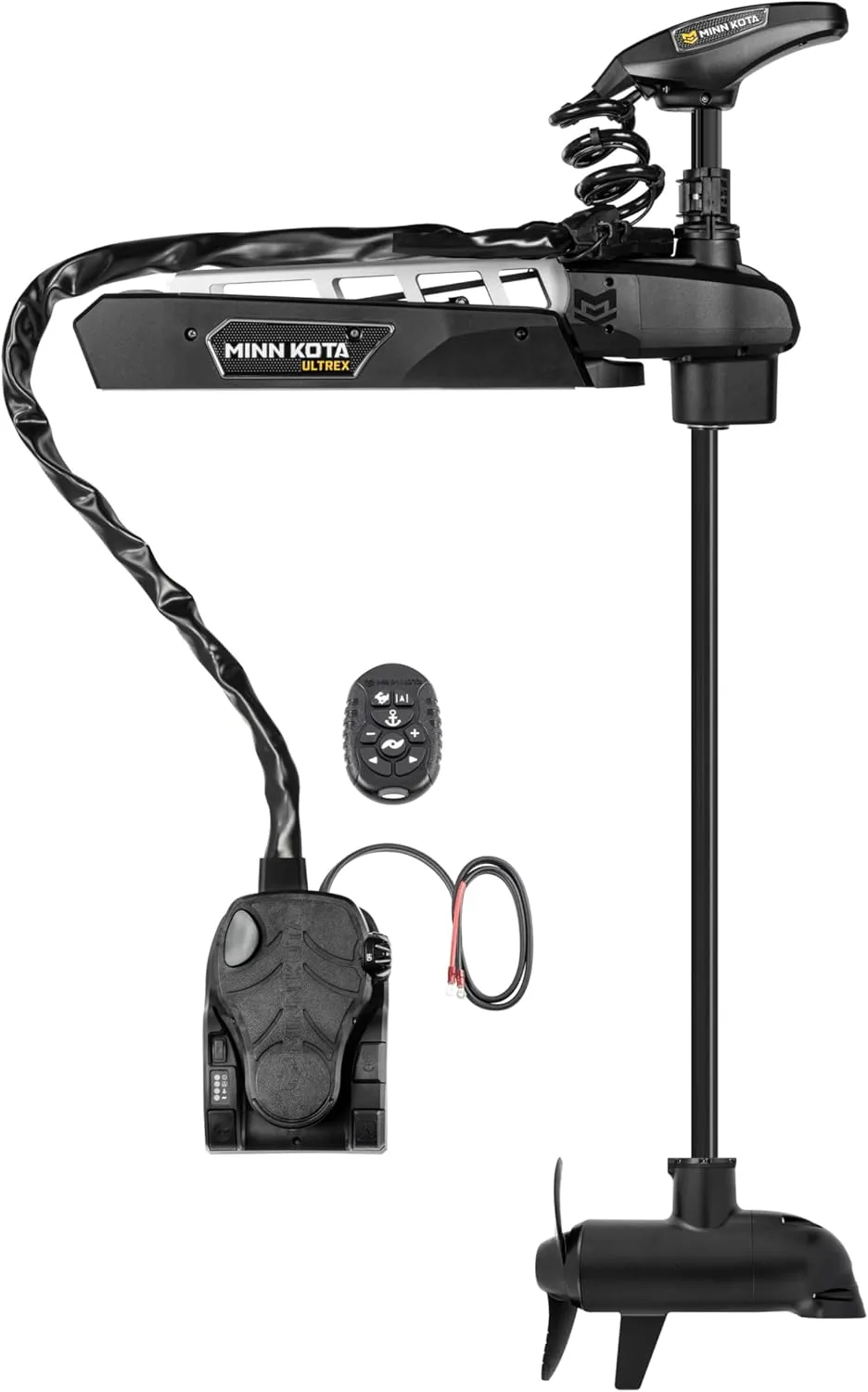 Minn Kota Ultrex Quest Brushless Bow-Mount Electric Trolling Motor with Dual Spectrum Chirp Sonar - in. Shaft, Freshwater