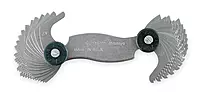 Mitutoyo 188-151 4-42tpi 0.4-7mm Pitch Gage W/51 Leaves