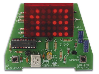 Velleman Rolling Clock
