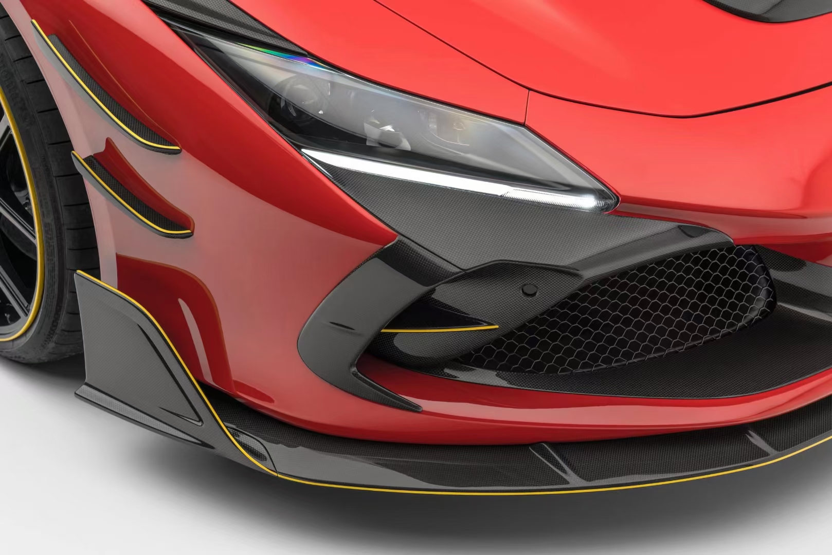 Mansory Carbon Fiber Body Kit for Ferrari F8